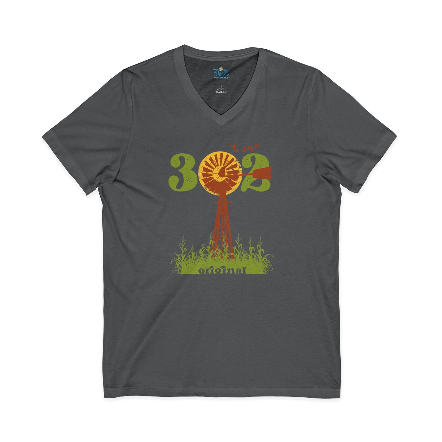 302 Delaware Farm V-Neck Tee