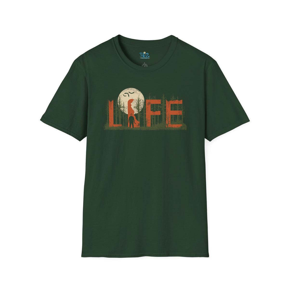 Delaware Slasher in the Woods LIFE Crewneck Tee | First State of Mind