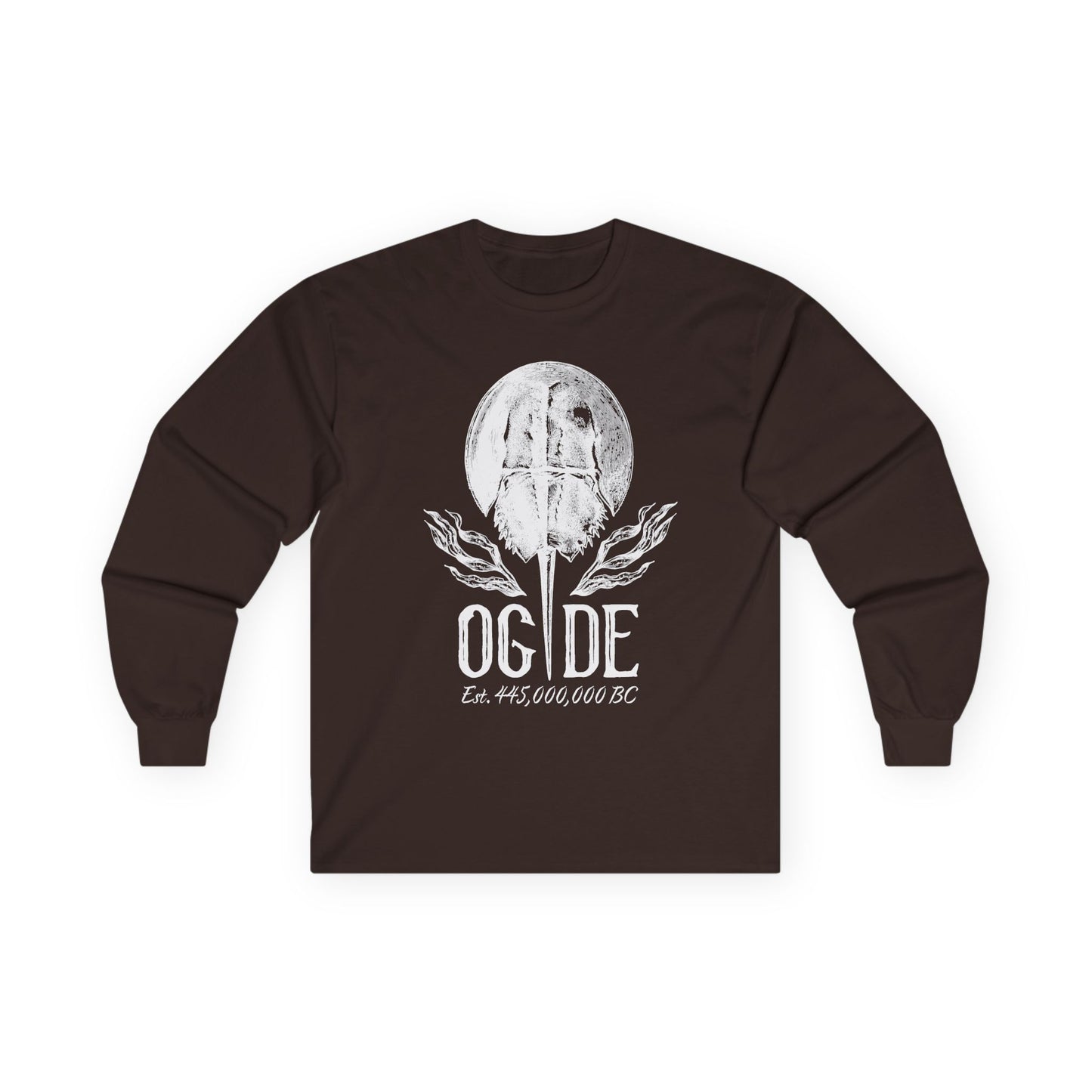 OG DE Horse Shoe Crab Cotton Long Sleeve Tee