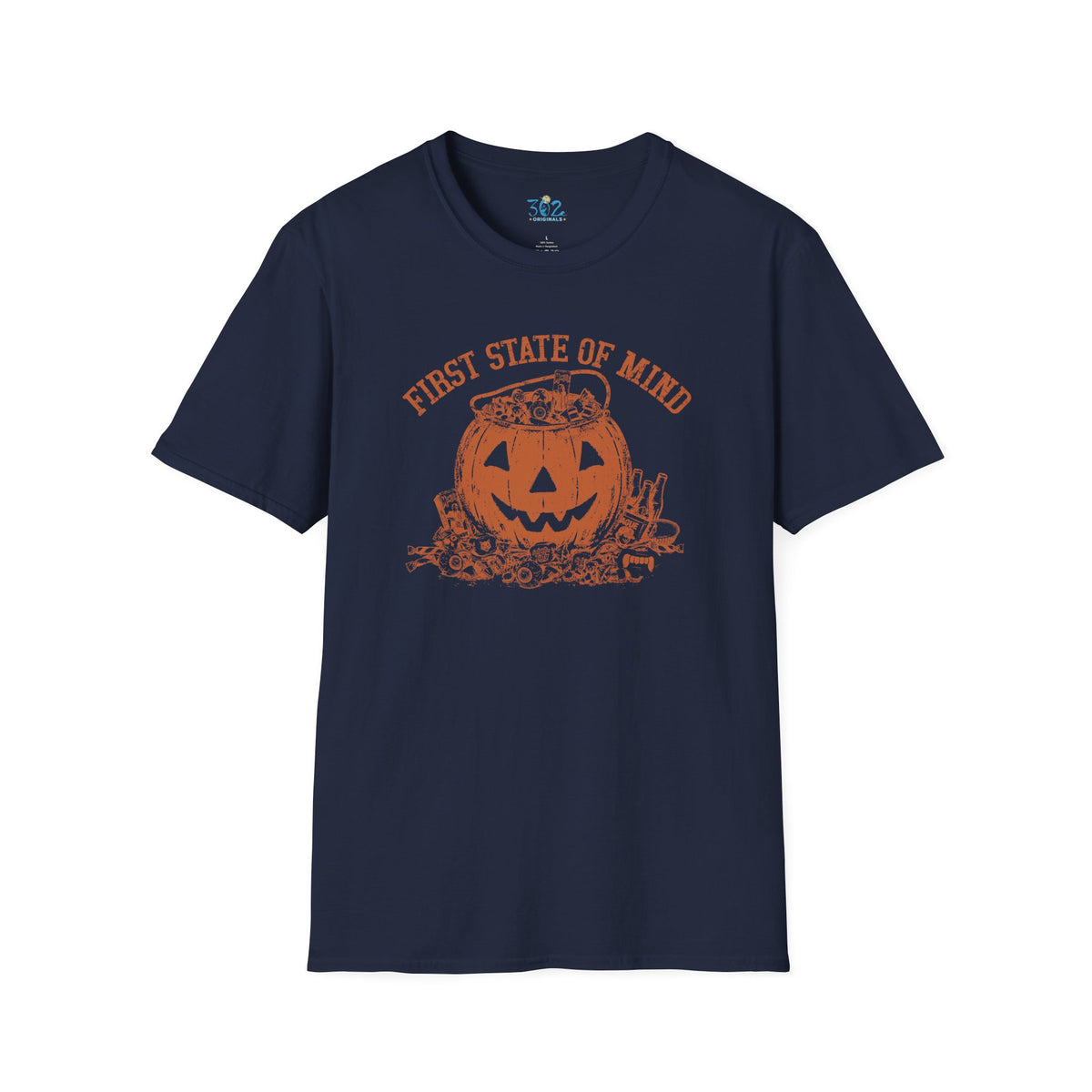First State of Mind Halloween Pumpkin & Candy Crewneck | 302 Originals