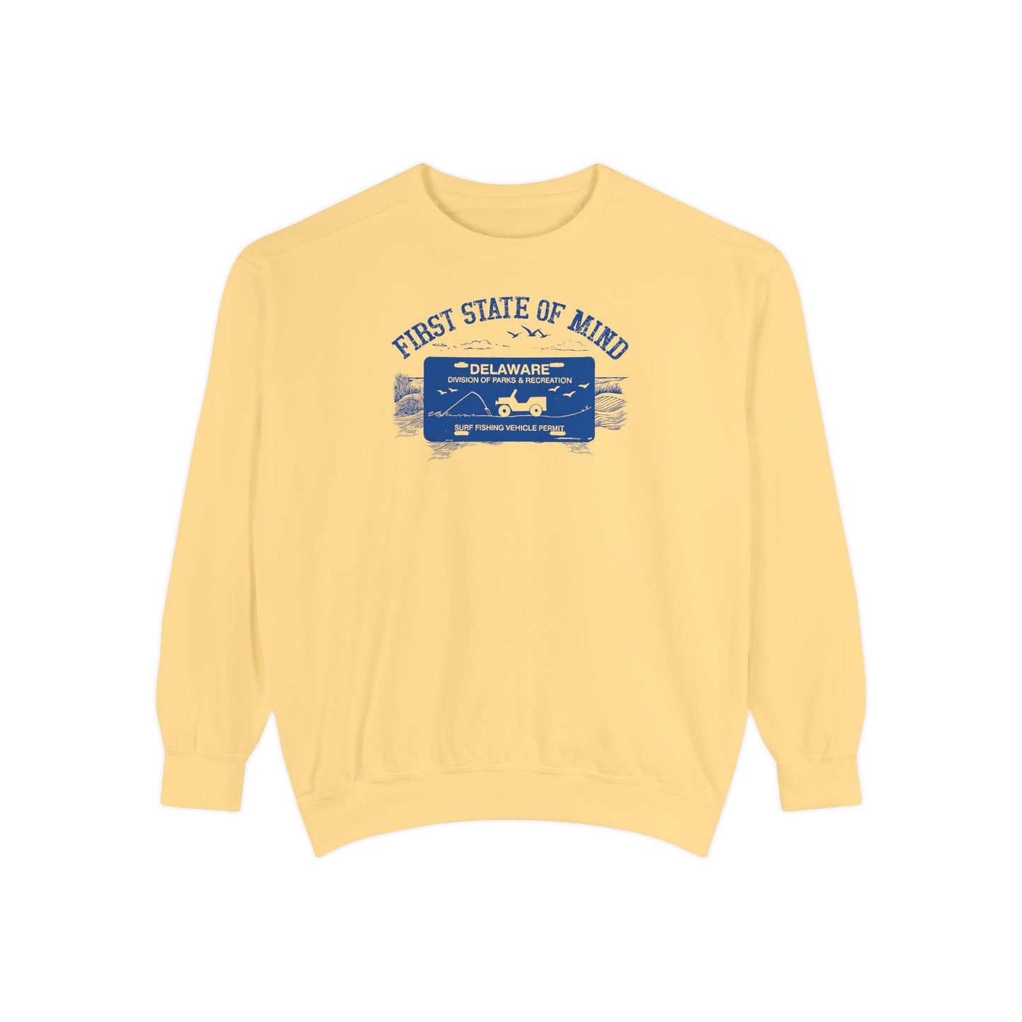 Delaware First State of Mind Surf Fishing Sweat Shirt