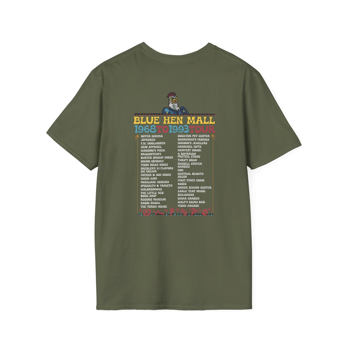 "Where We Used To Roost" Blue Hen Mall Tour Shirt Tee
