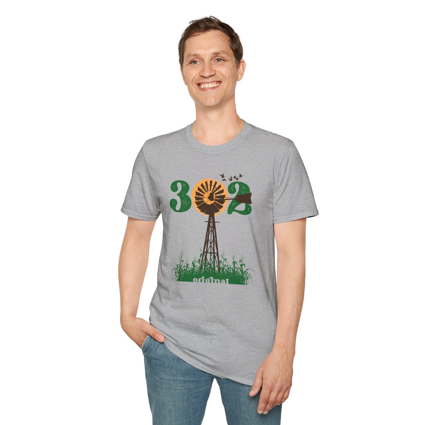 302 Delaware Farm Crew Tee