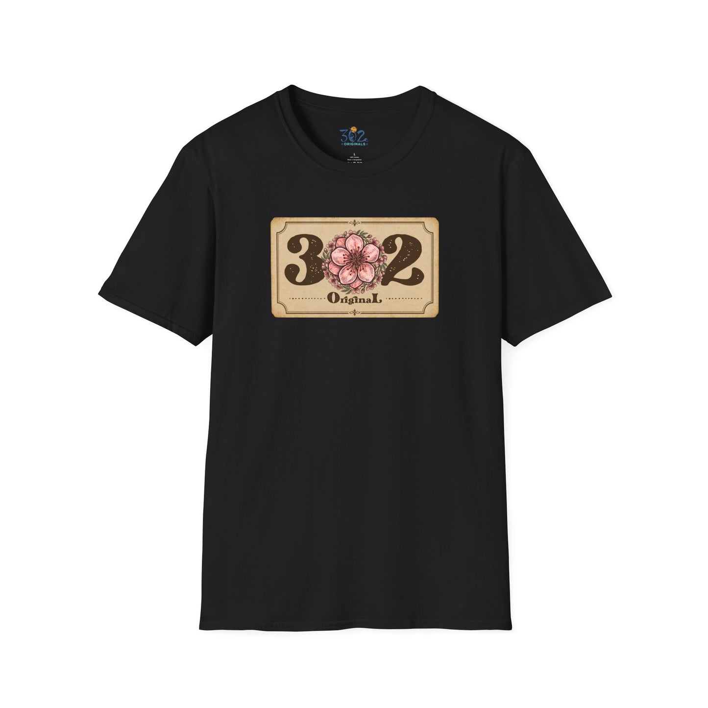 302 Original Delaware Peach Blossom Crew Tee