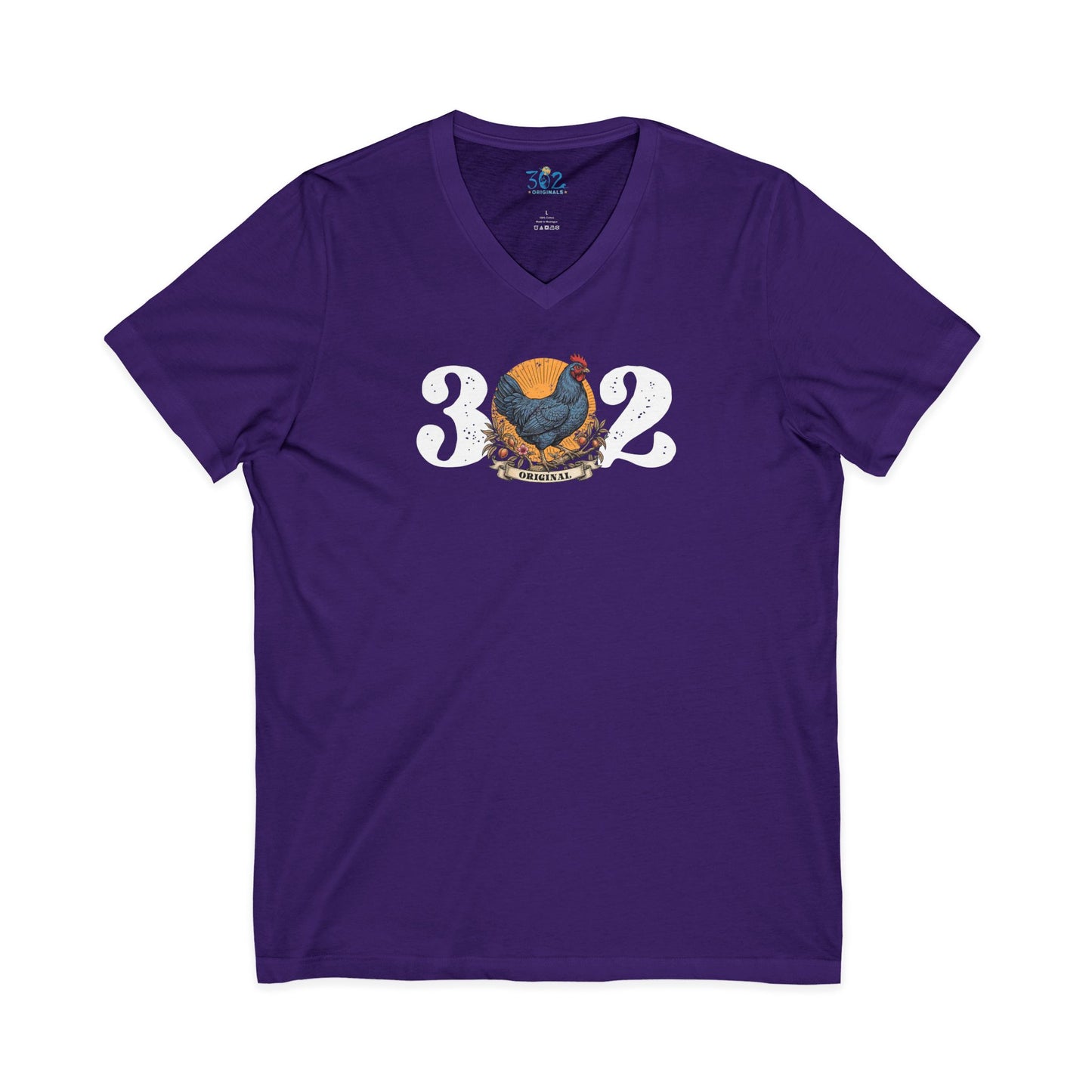 302 Original Blue Hen V Neck