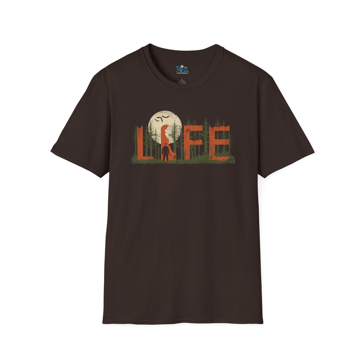 Delaware Slasher in the Woods LIFE Crewneck Tee | First State of Mind
