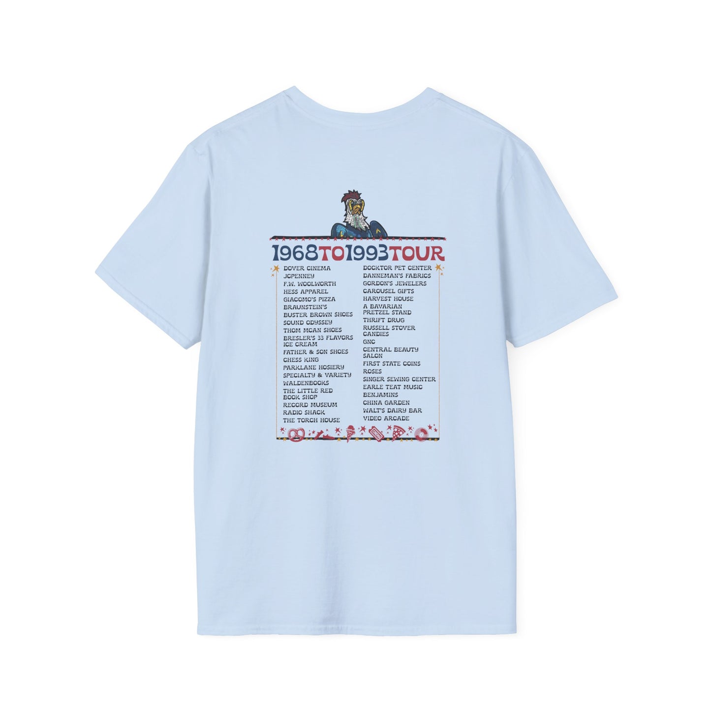 "Spent it All" Blue Hen Mall Tour Tee