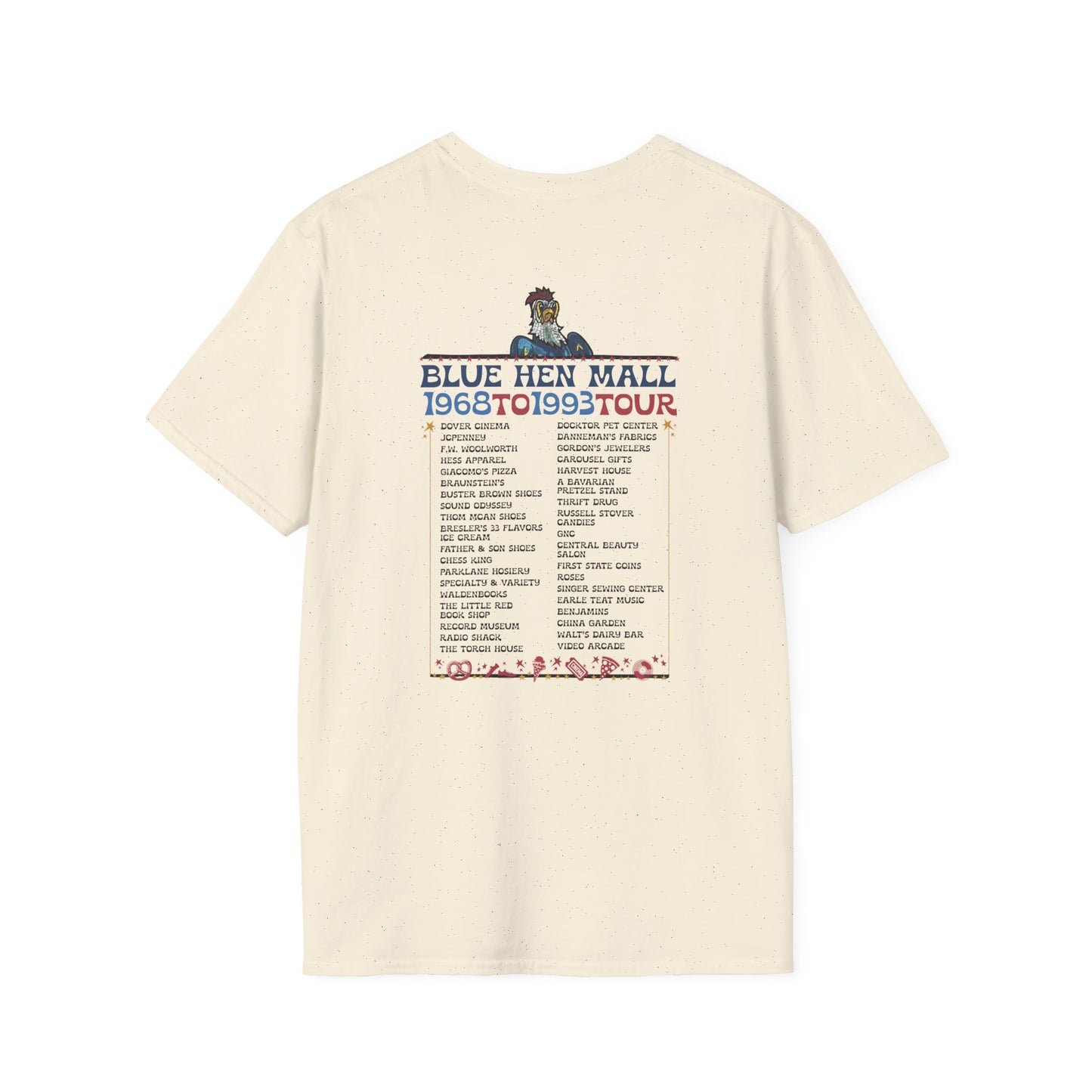 "Where We Used To Roost" Blue Hen Mall Tour Tee