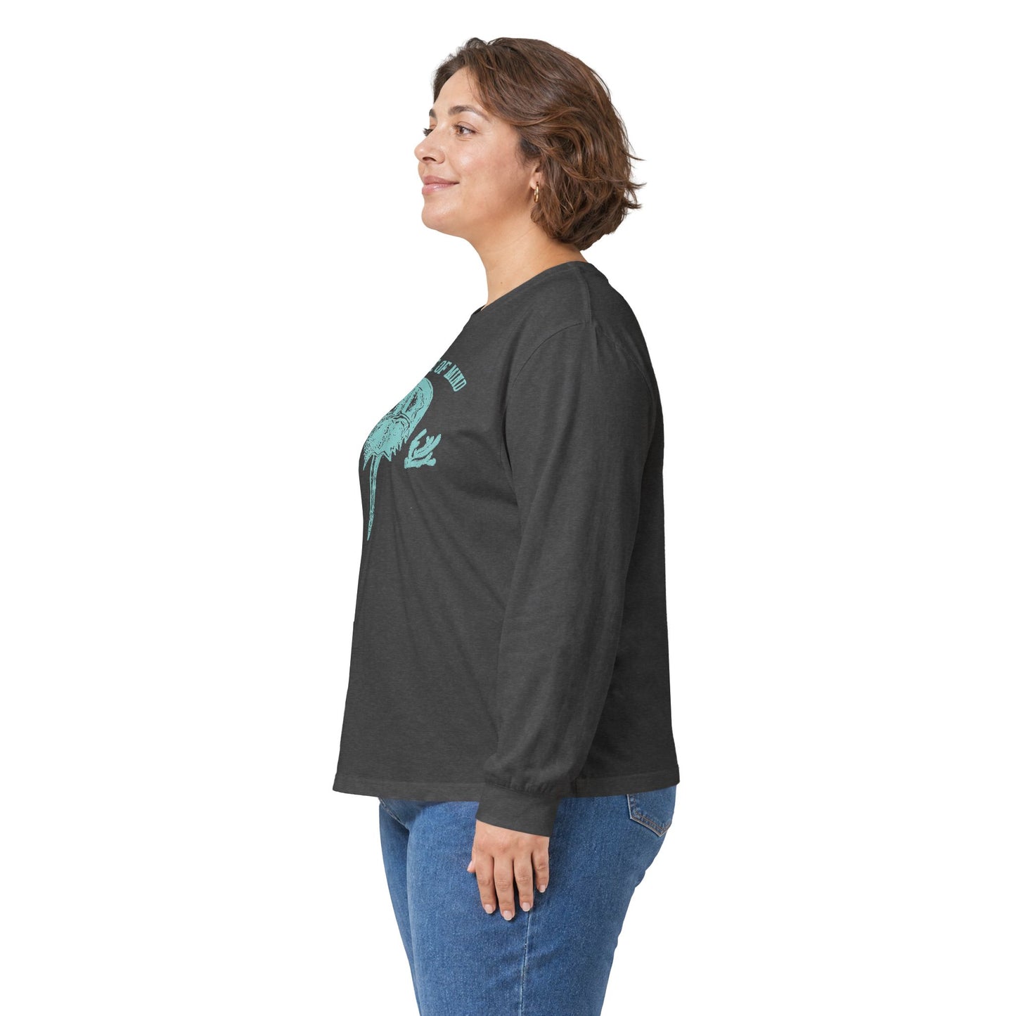 Delaware First State of Mind Horse Shoe Crab Cotton Long Sleeve Tee