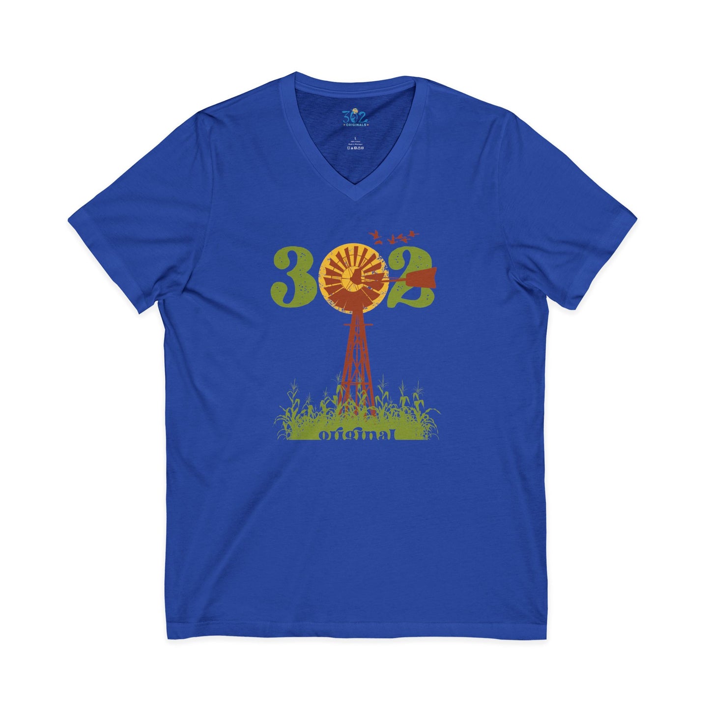 302 Delaware Farm V-Neck Tee