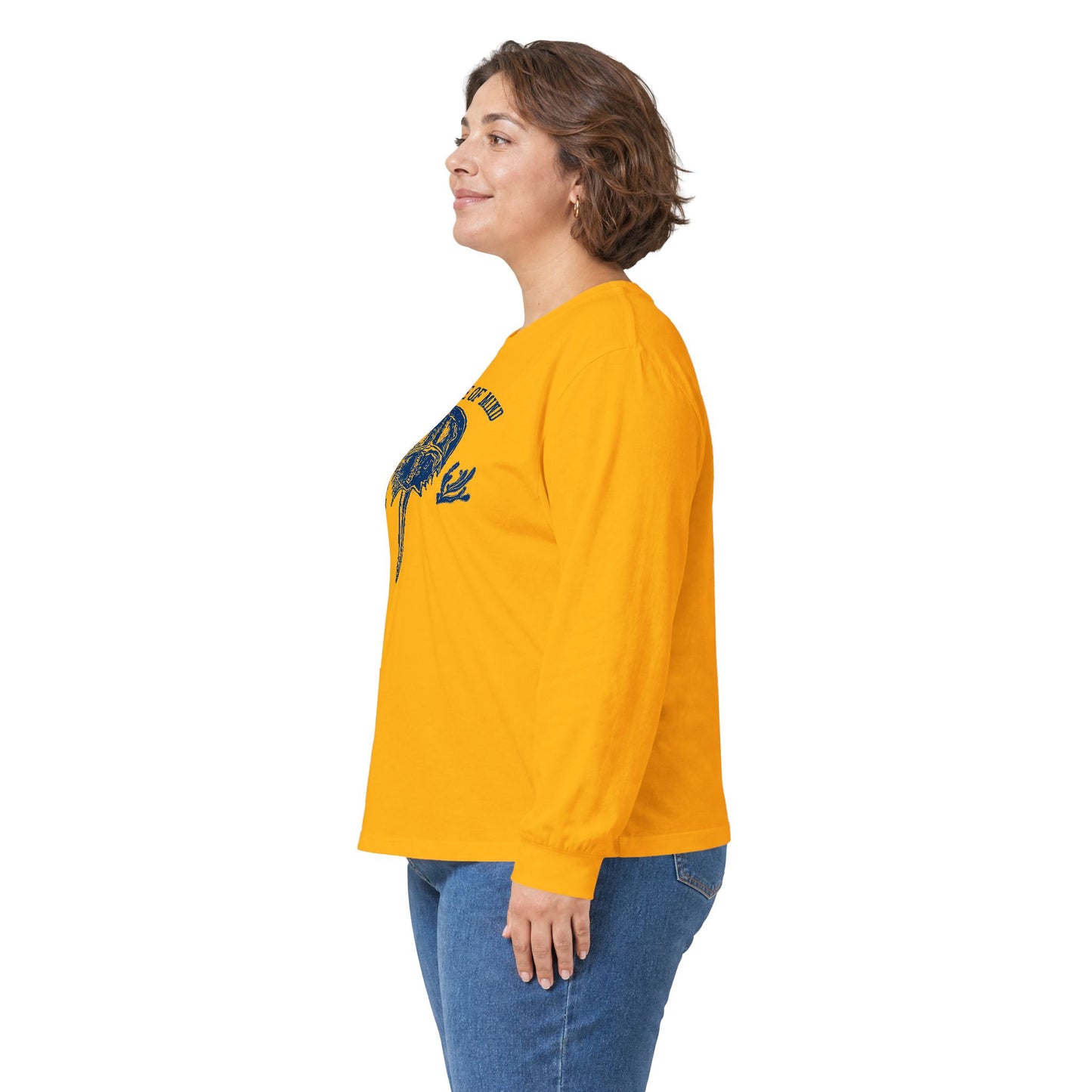 Delaware First State of Mind Horse Shoe Crab Cotton Long Sleeve Tee