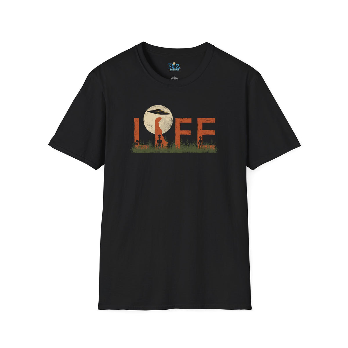Delaware Alien LIFE Crewneck Tee | First State of Mind