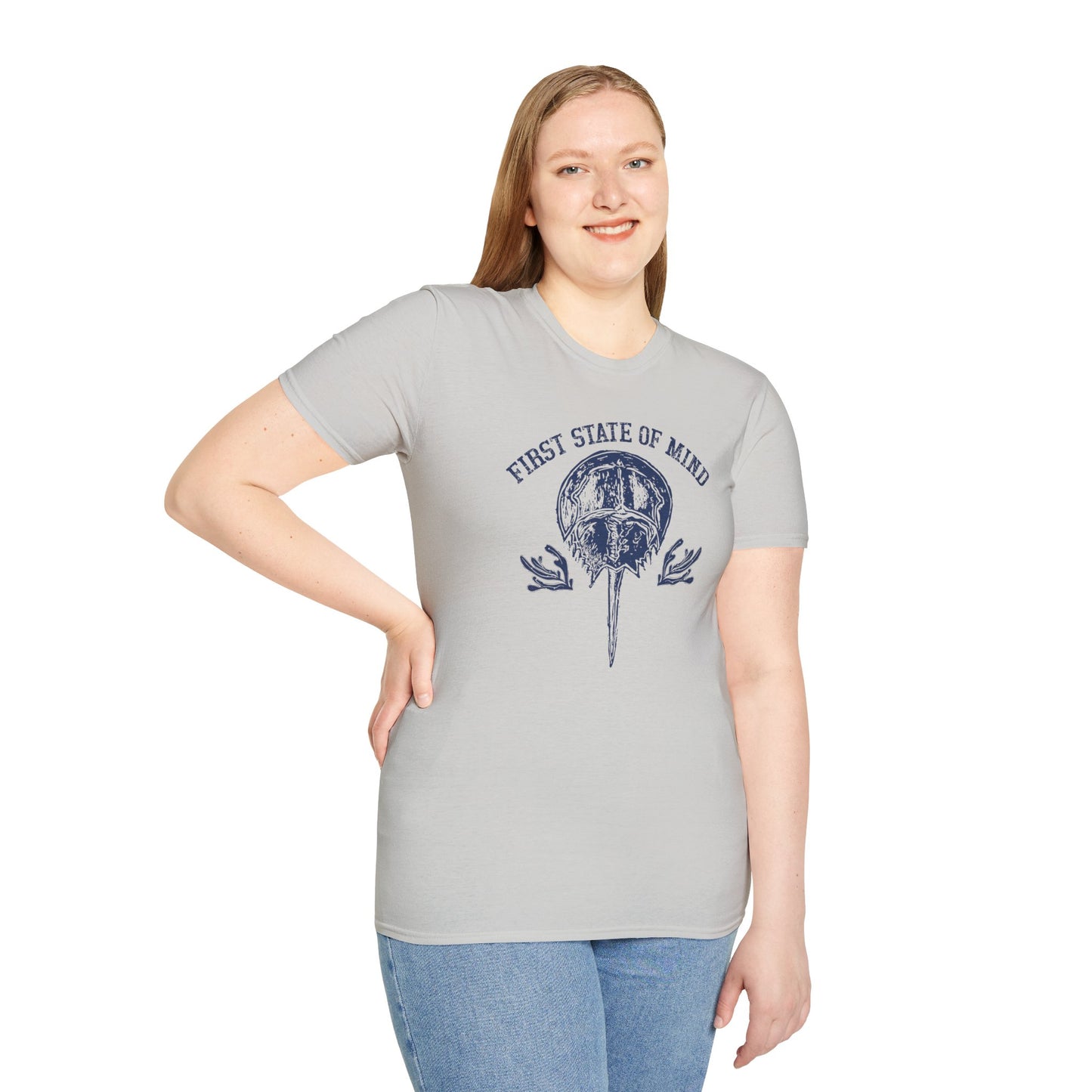 Delaware First State of Mind Horse Shoe Crab Tee