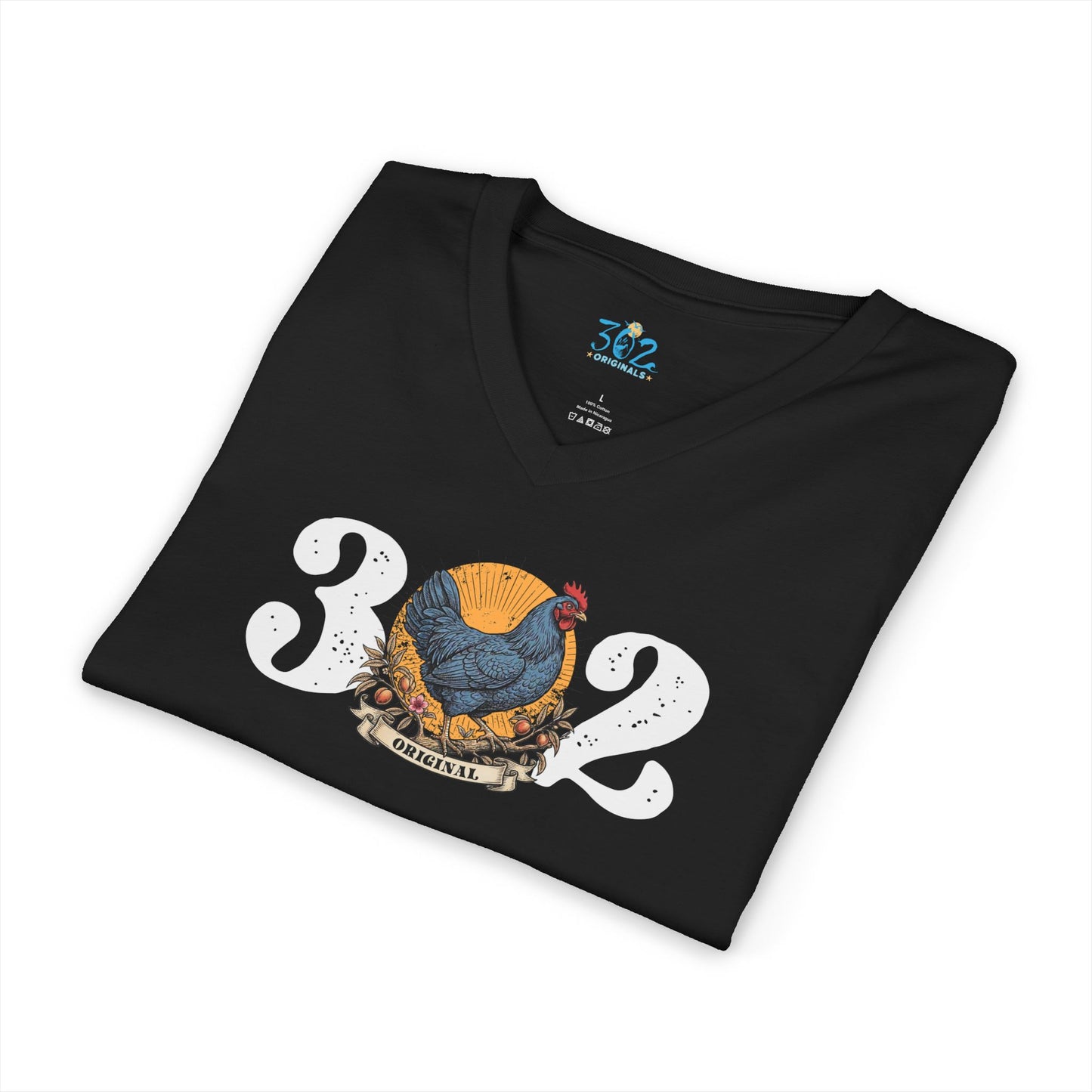 302 Original Blue Hen V Neck