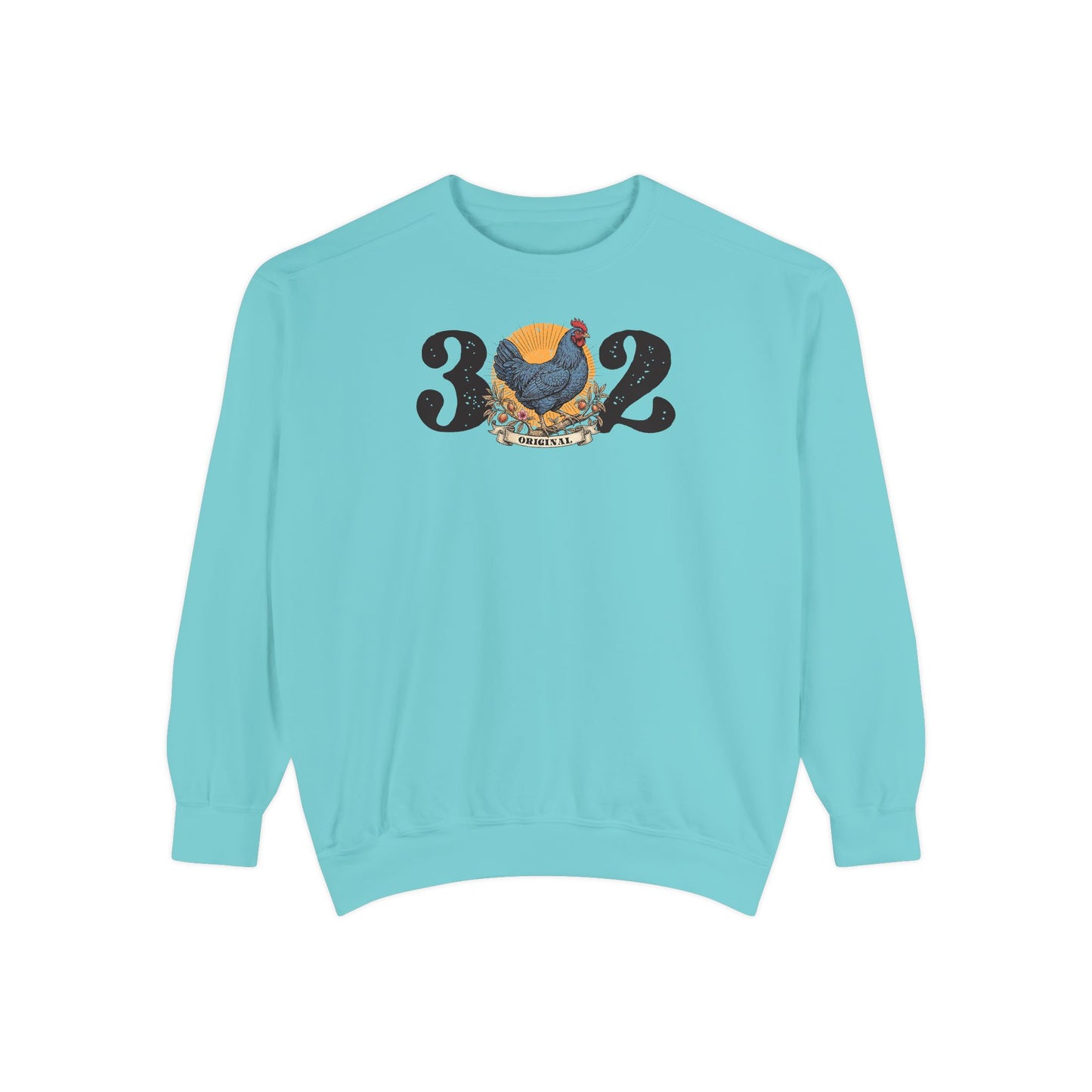 302 Delaware Blue Hen Unisex Garment-Dyed Sweatshirt