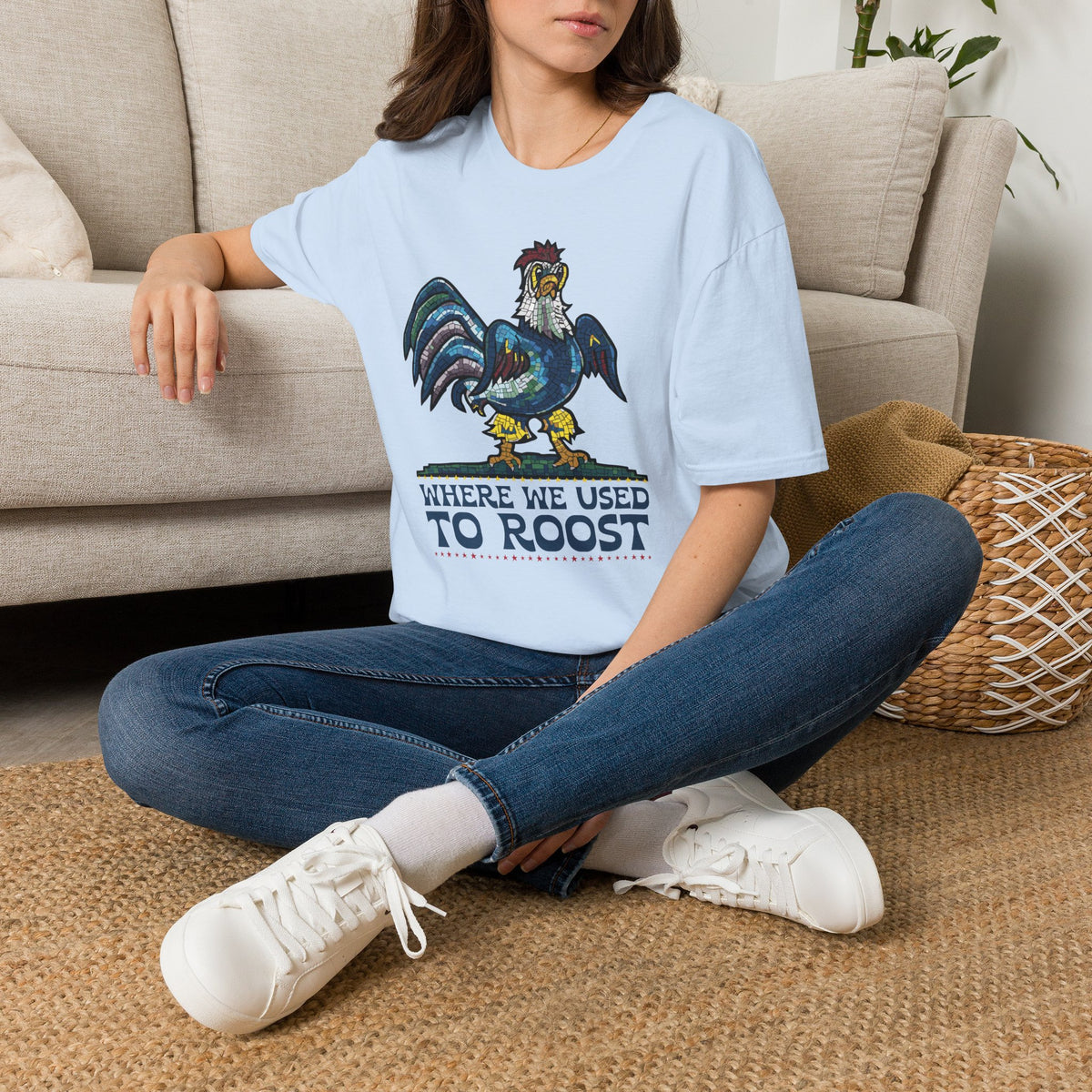 Where We Used To Roost - Dover Blue Hen Mall Tee