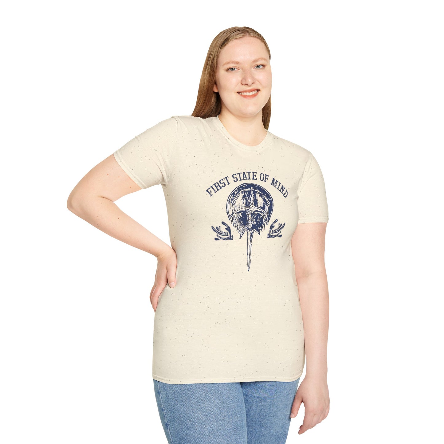 Delaware First State of Mind Horse Shoe Crab Tee