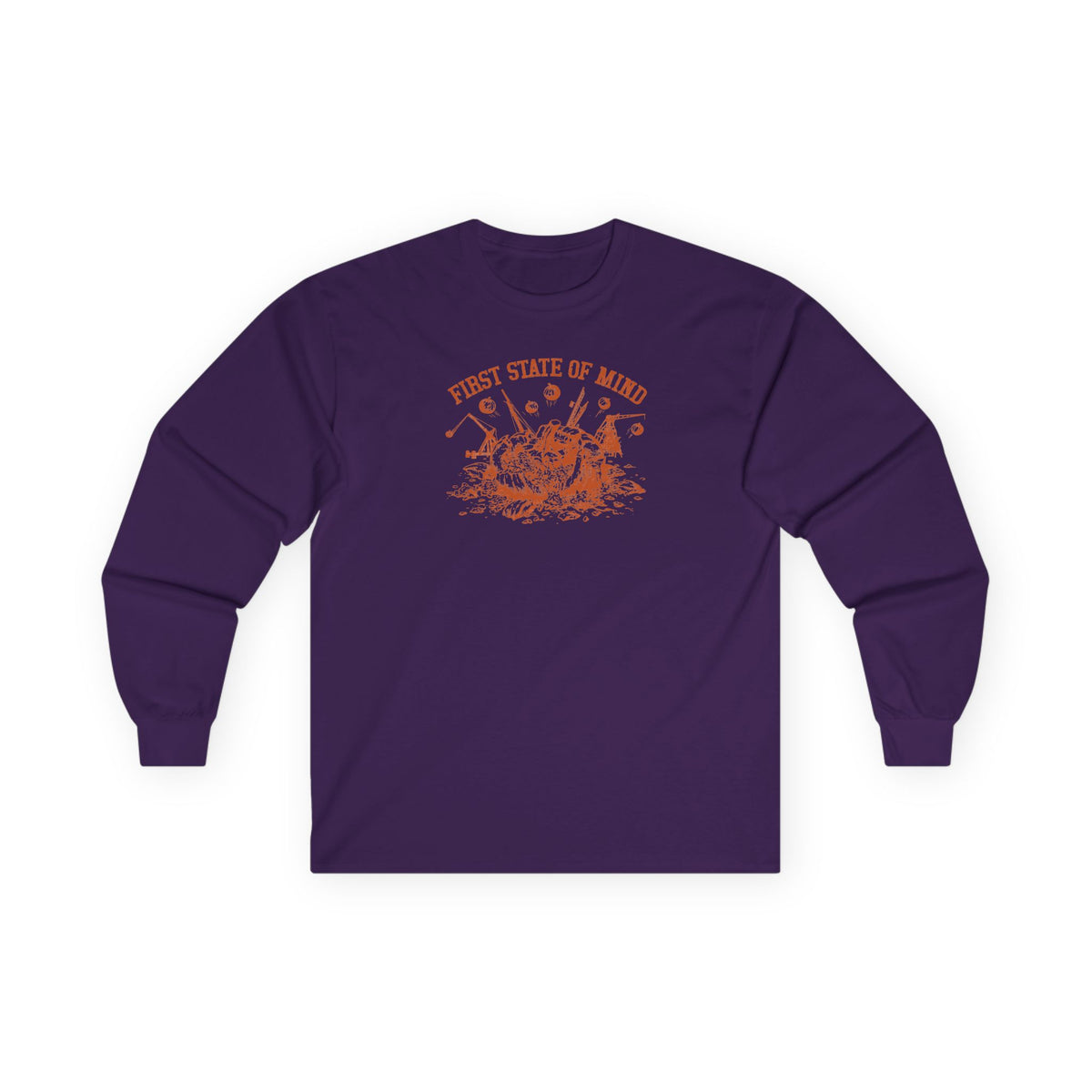 First State of Mind - Delaware Pumpkin Chunkin Long Sleeve T