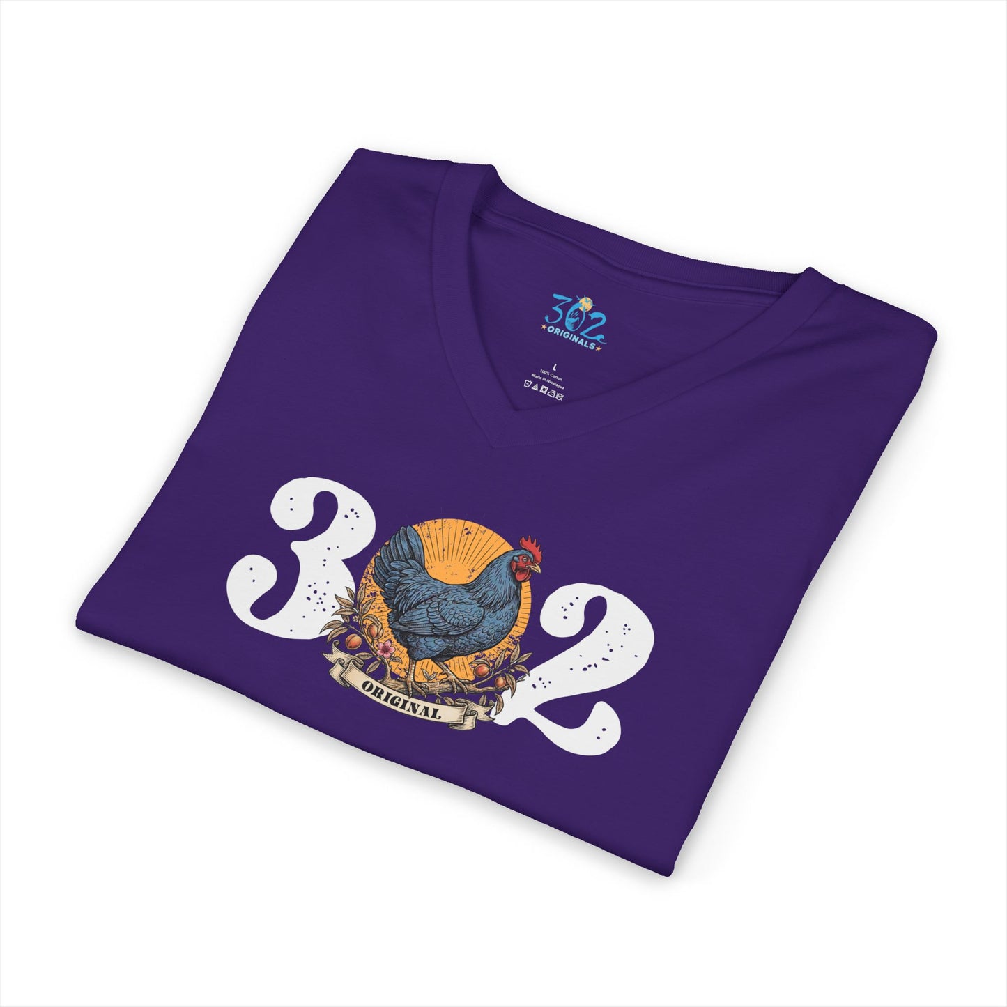 302 Original Blue Hen V Neck
