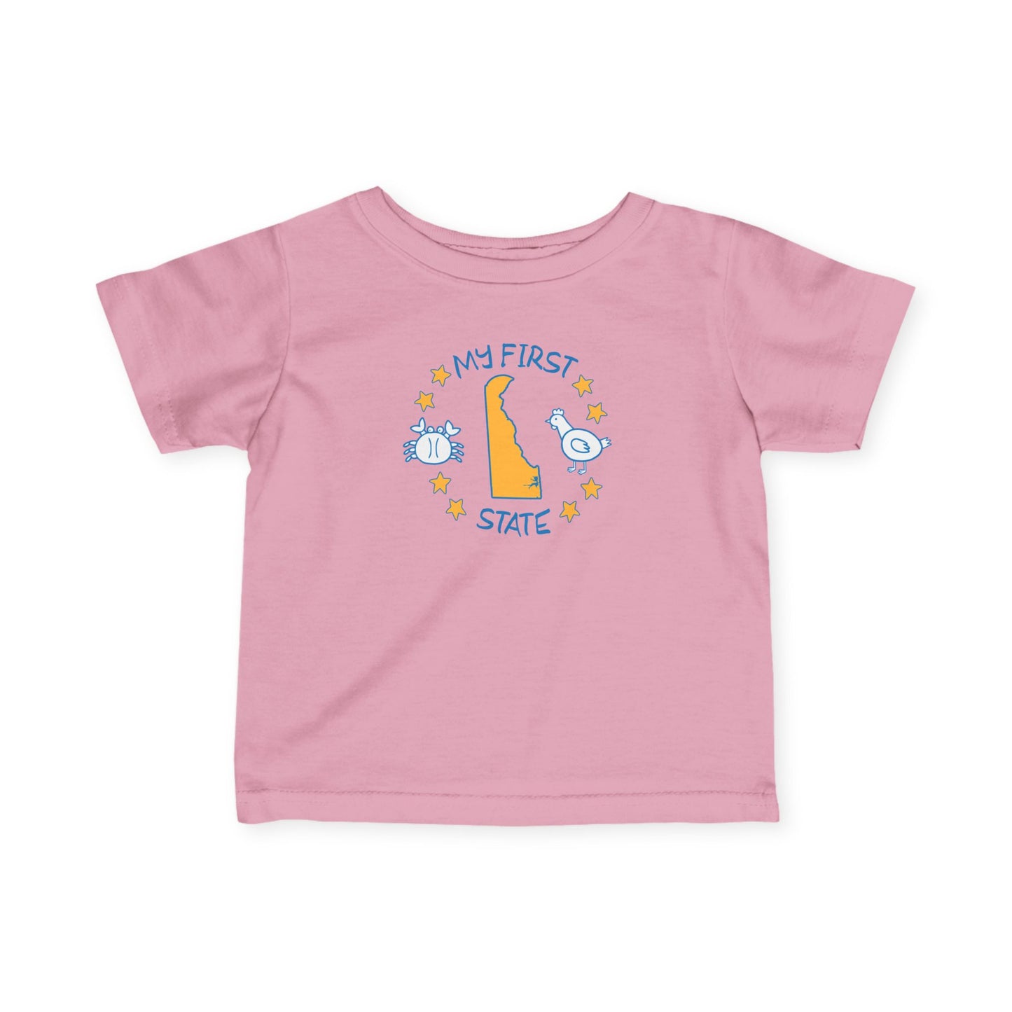 Delaware "My First State" Infant Tee, Baby Shirt
