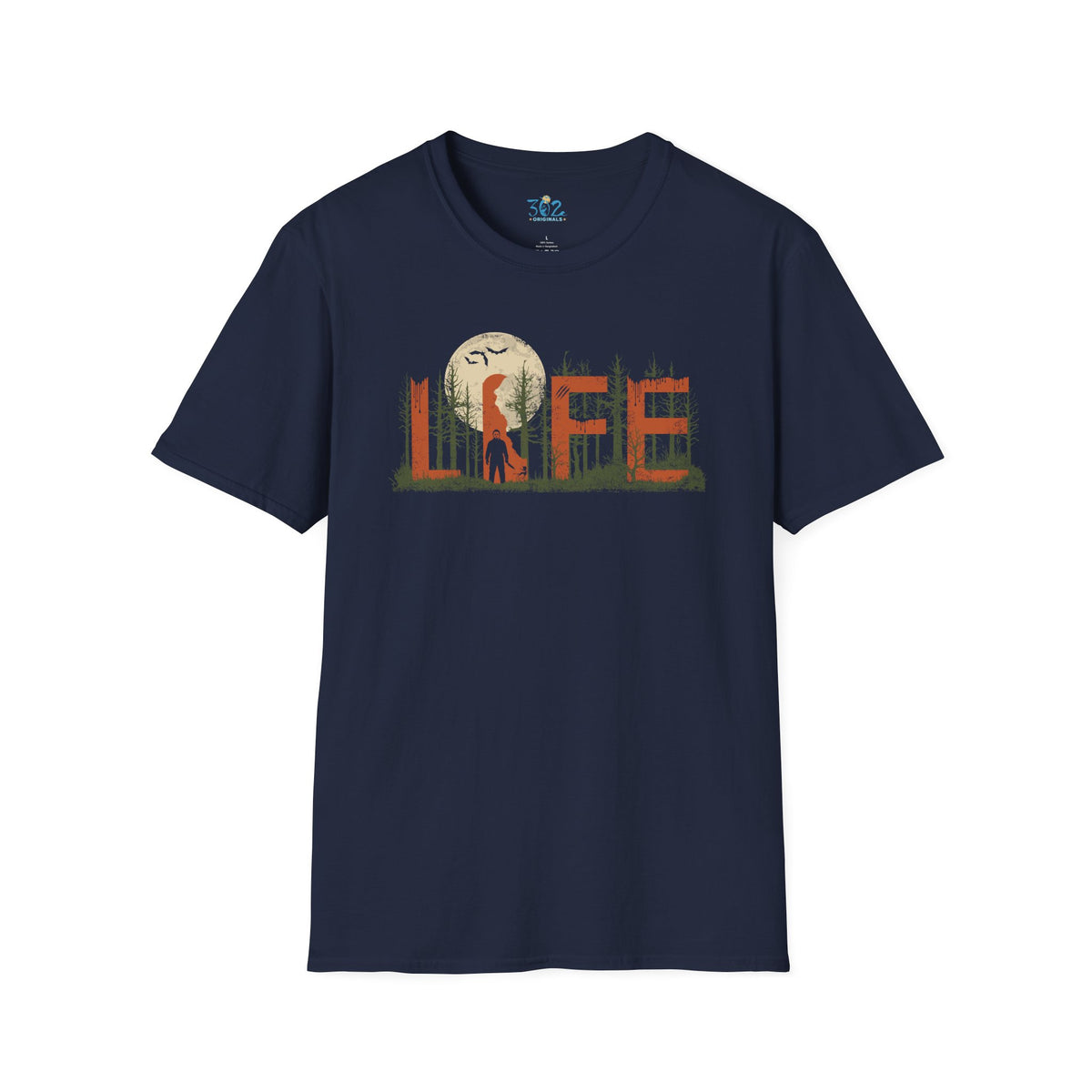 Delaware Slasher in the Woods LIFE Crewneck Tee | First State of Mind
