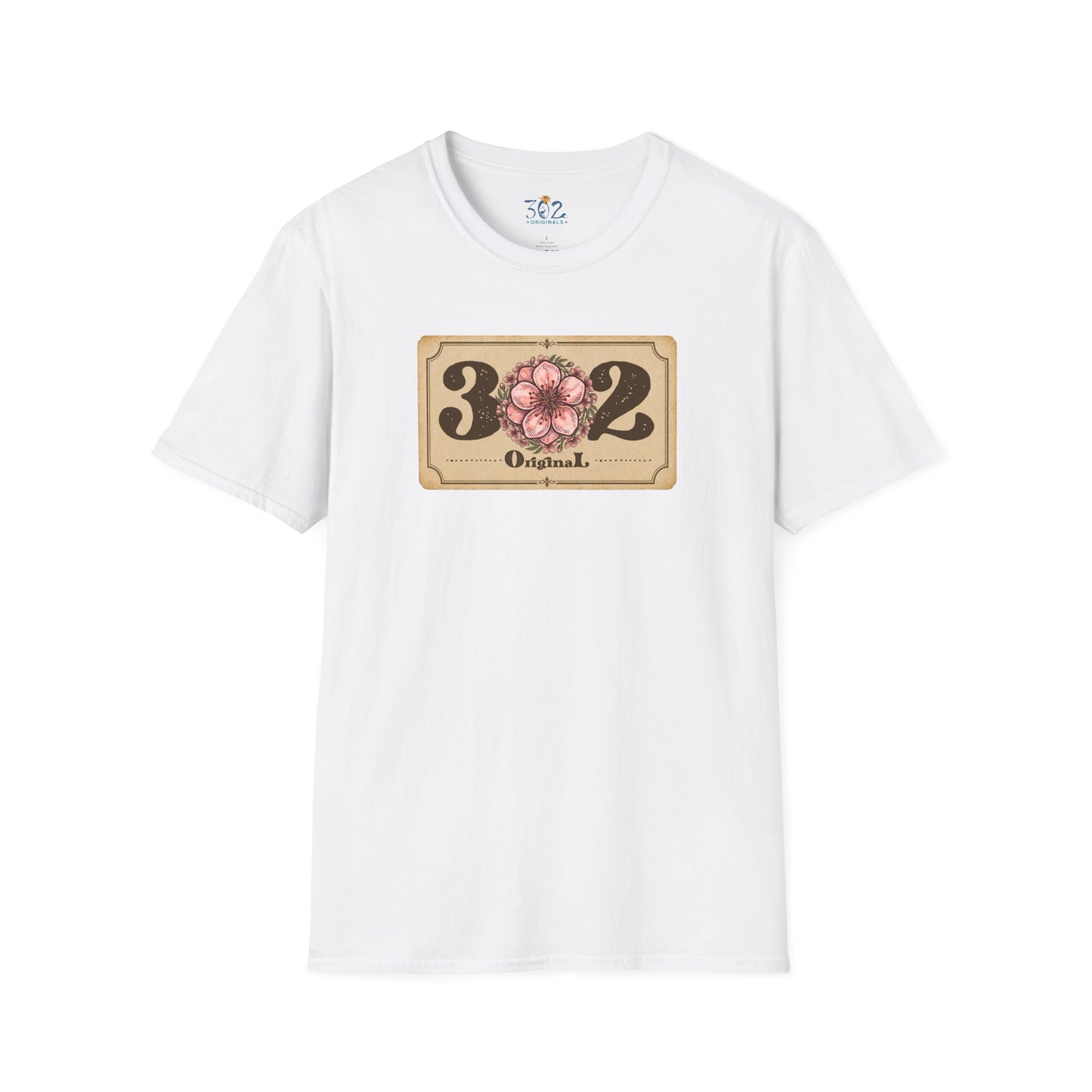 302 Original Delaware Peach Blossom Crew Tee