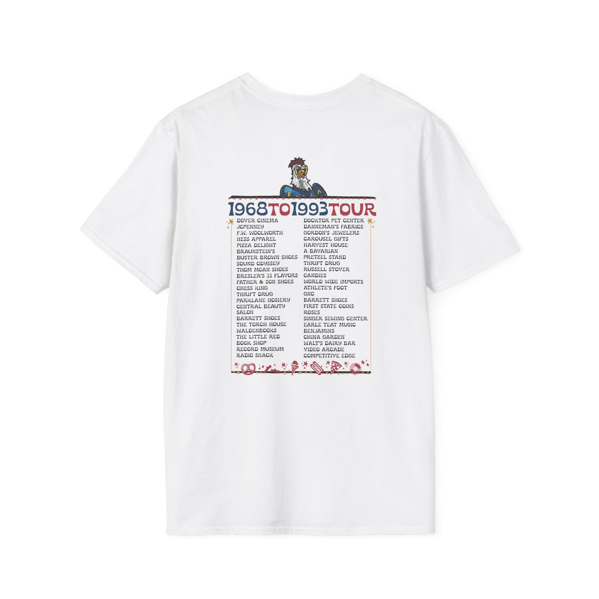 Spent it All - Dover Blue Hen Mall Tee