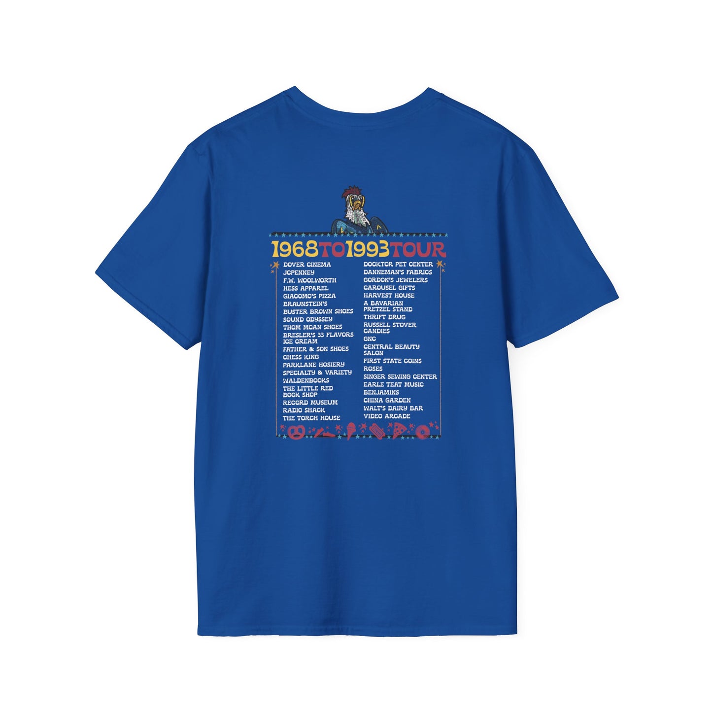 "Spent it All" Blue Hen Mall Tour Shirt Tee