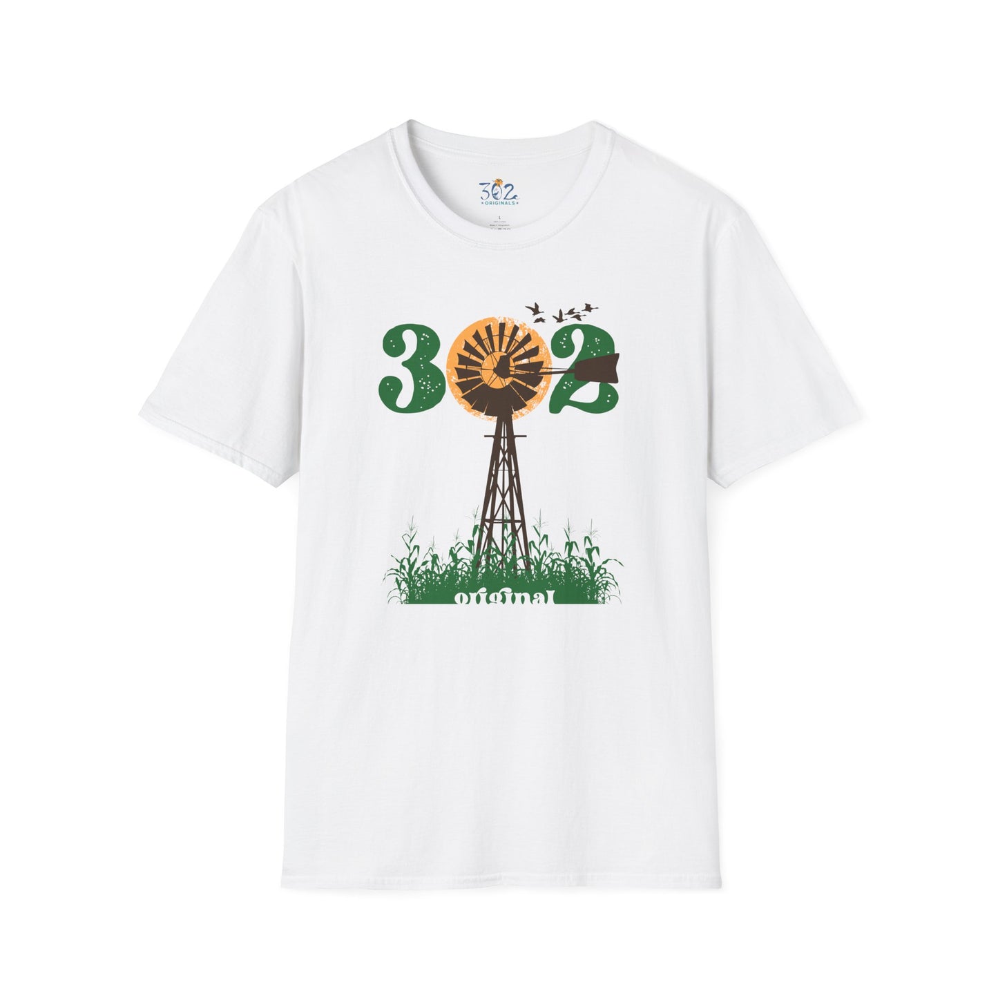302 Delaware Farm Crew Tee