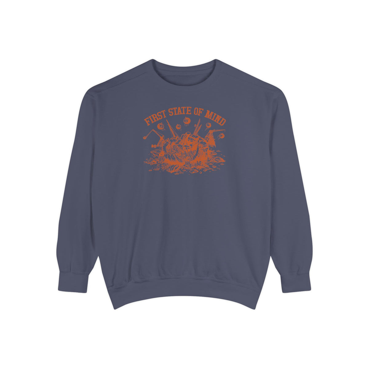 First State of Mind Delaware Pumpkin Chunkin Sweat Shirt