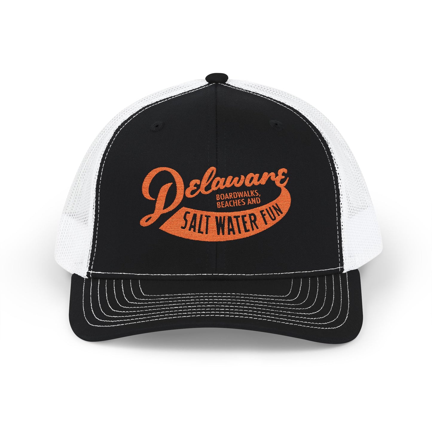 Delaware Salt Water Fun Snapback Trucker Cap