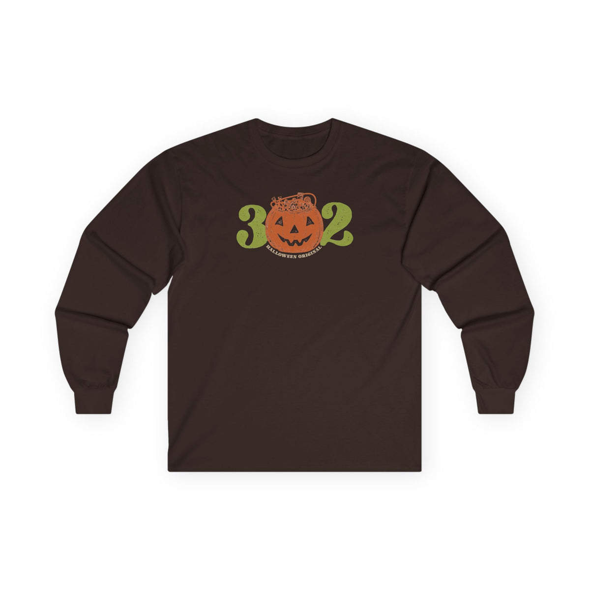 Halloween Pumpkin & Candy Long Sleeve T | 302 Originals