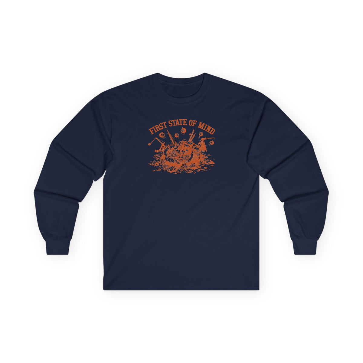 First State of Mind - Delaware Pumpkin Chunkin Long Sleeve T