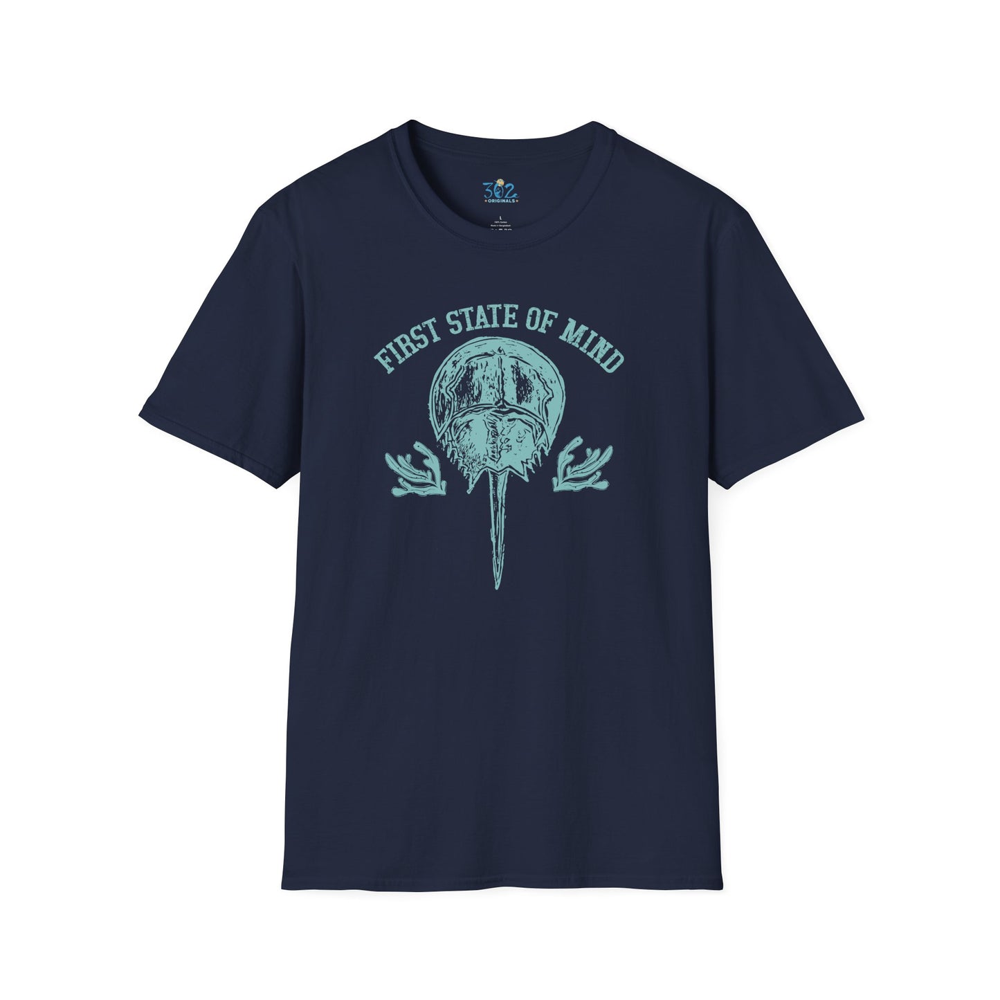 Delaware First State of Mind Horse Shoe Crab Tee