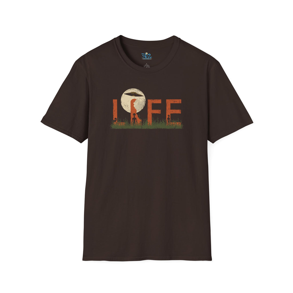 Delaware Alien LIFE Crewneck Tee | First State of Mind