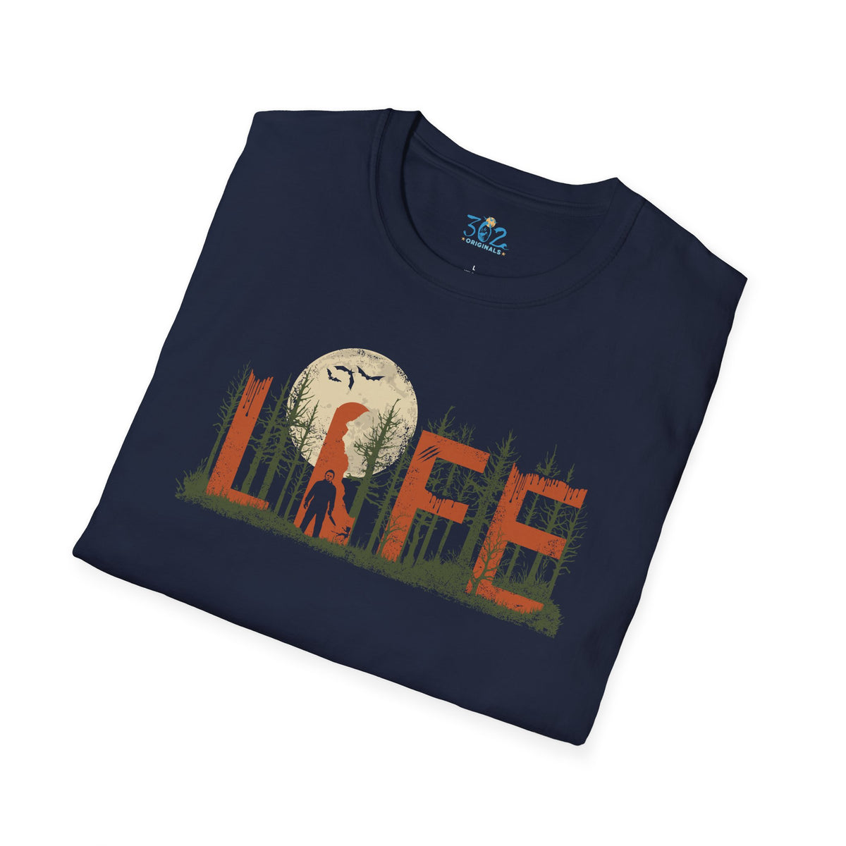 Delaware Slasher in the Woods LIFE Crewneck Tee | First State of Mind