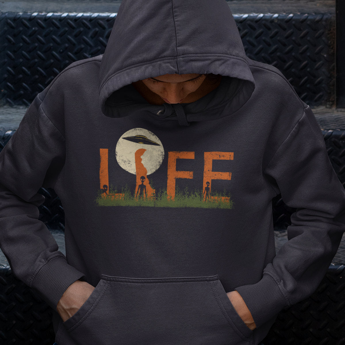Delaware Alien LIFE Hoodie | First State of Mind