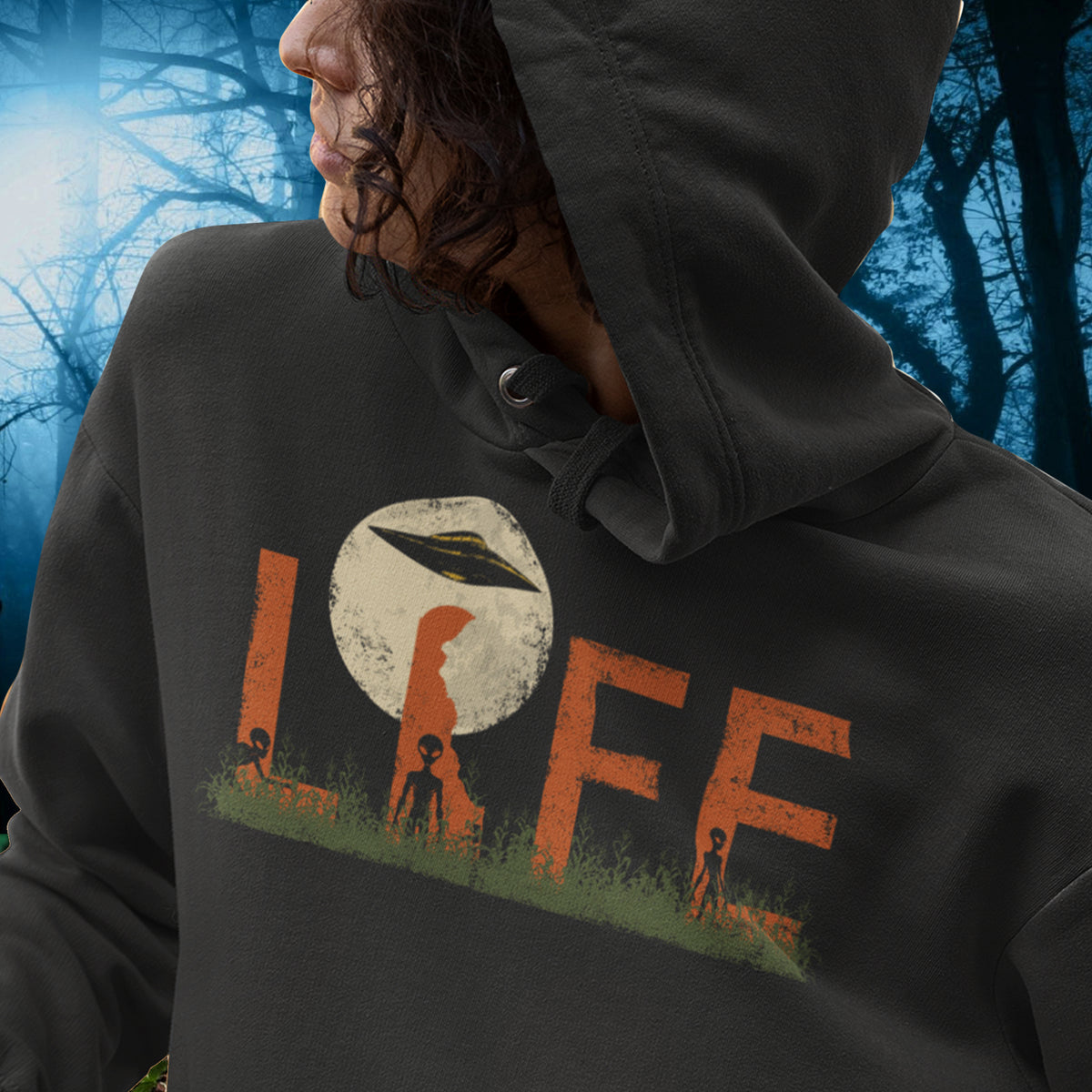 Delaware Alien LIFE Hoodie | First State of Mind