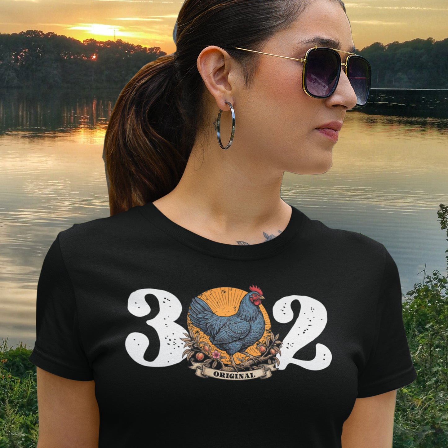 302 Originals Delaware Blue Hen T Shirt