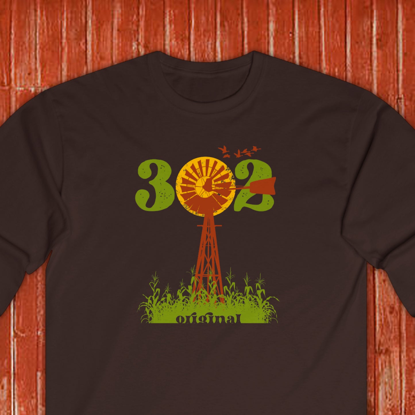 Delaware Farm Long Sleeve Tee
