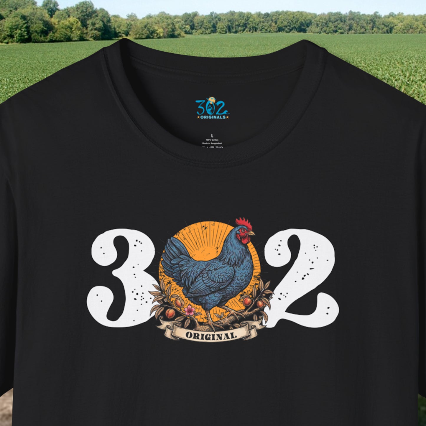 302 Originals Delaware Blue Hen T Shirt