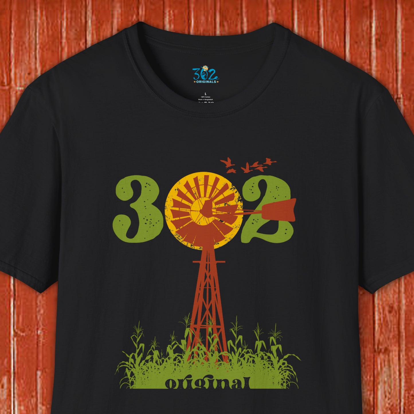 302  Delaware Farm Crew Tee