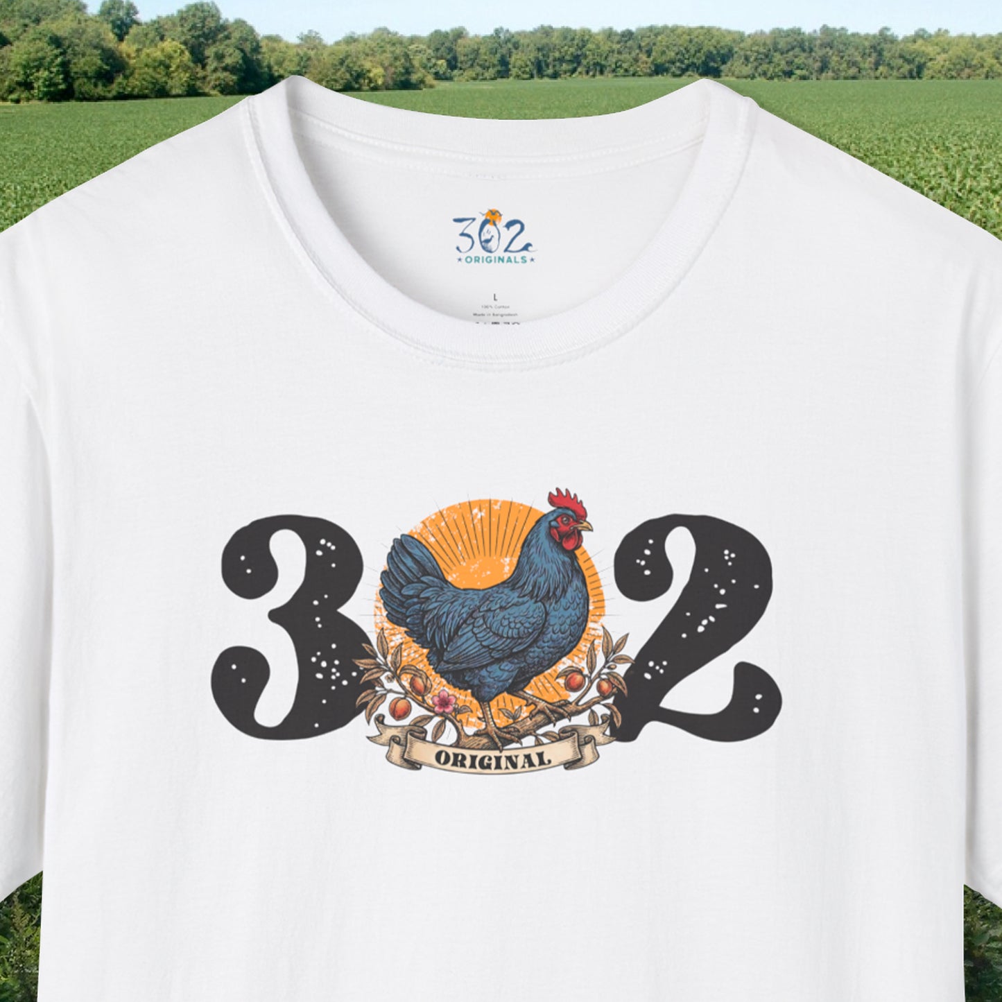 302 Originals Delaware Blue Hen T Shirt