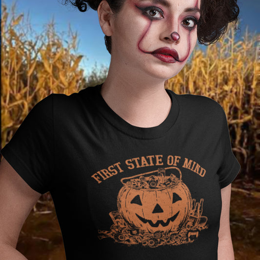 First State of Mind Halloween Pumpkin & Candy Crewneck | 302 Originals