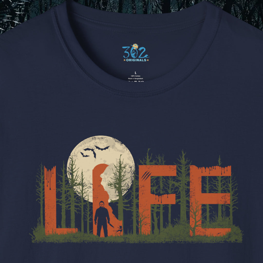 Delaware Slasher in the Woods LIFE Crewneck Tee | First State of Mind
