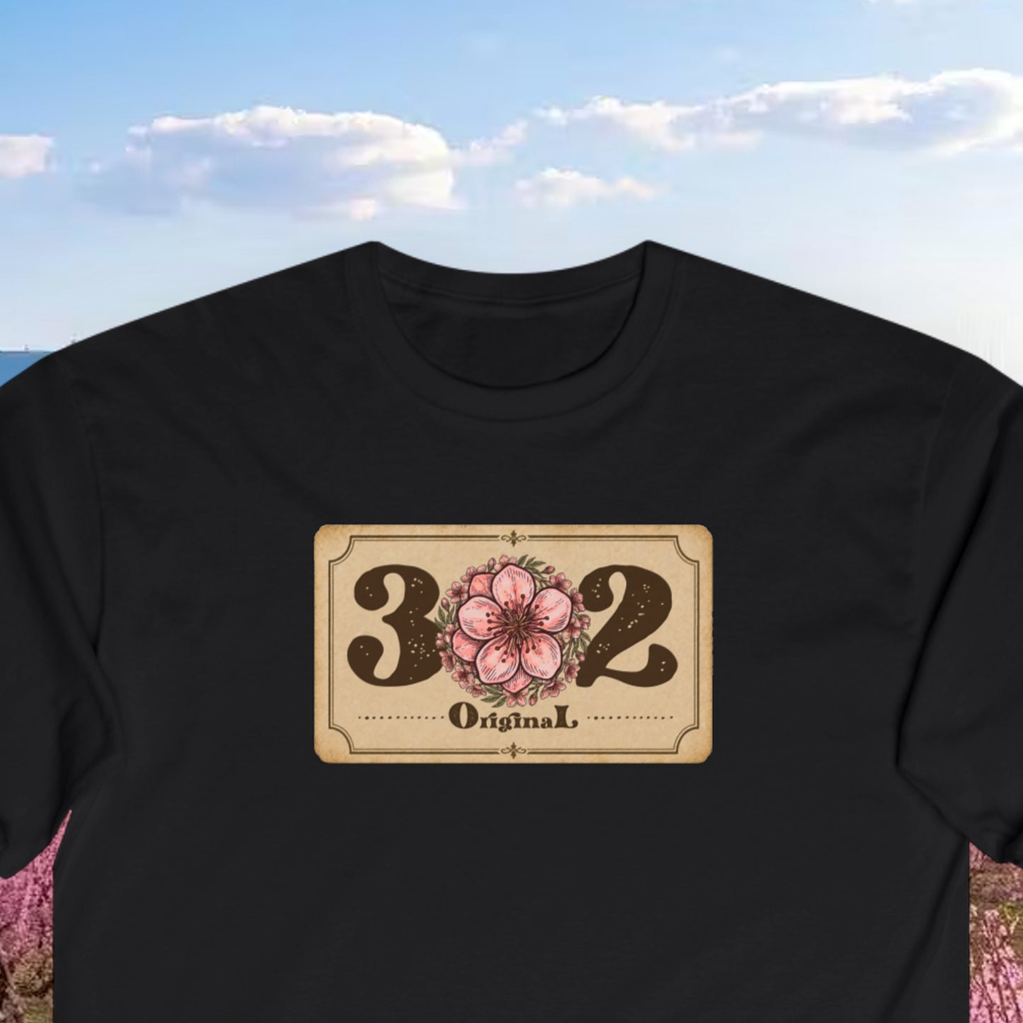 302 Delaware Peach Blossom Long Sleeve Tee