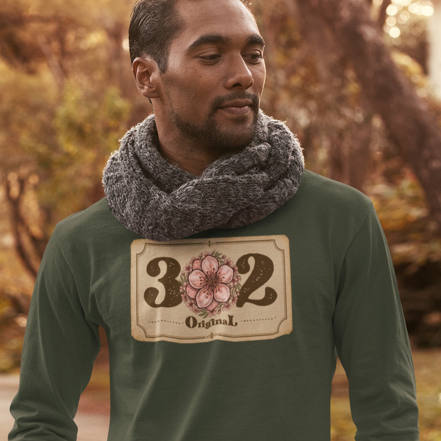 302 Delaware Peach Blossom Long Sleeve Tee