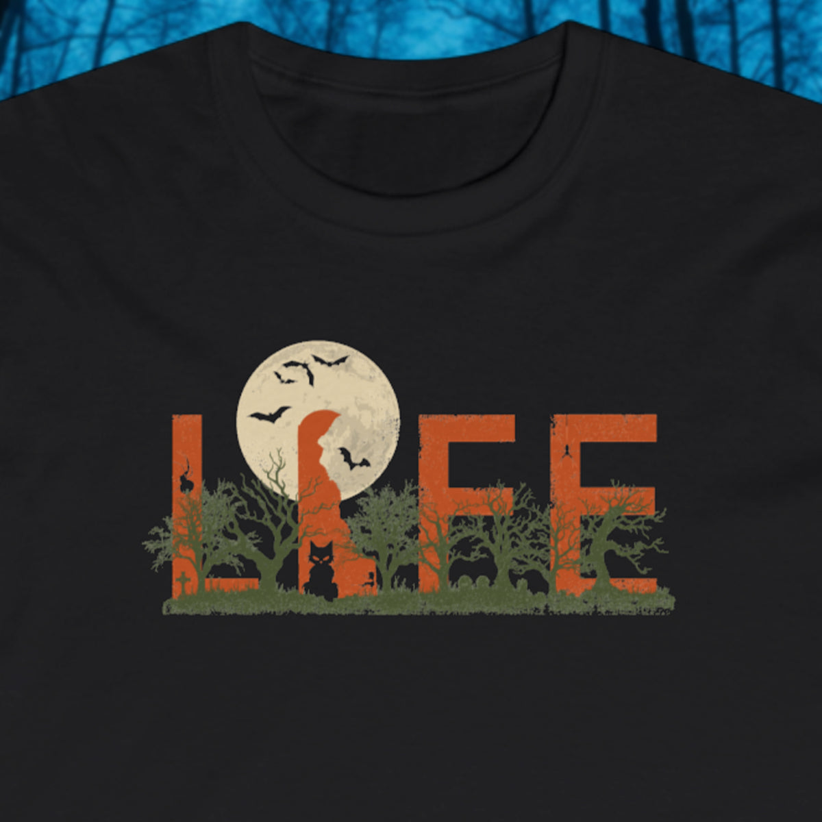 Delaware Halloween LIFE Long Sleeve T-Shirt | First State of Mind