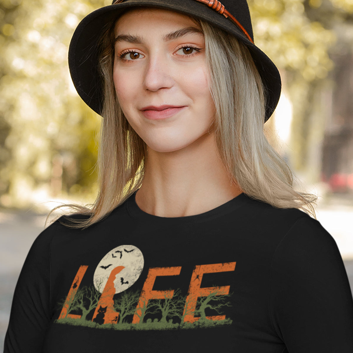 Delaware Halloween LIFE Long Sleeve T-Shirt | First State of Mind