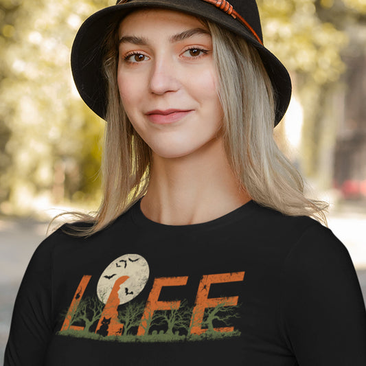 Delaware Halloween LIFE Long Sleeve T-Shirt | First State of Mind